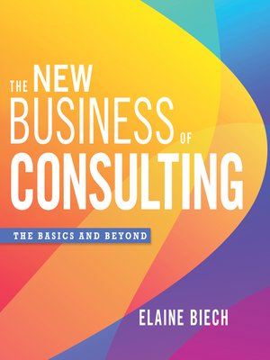 cover image of The New Business of Consulting